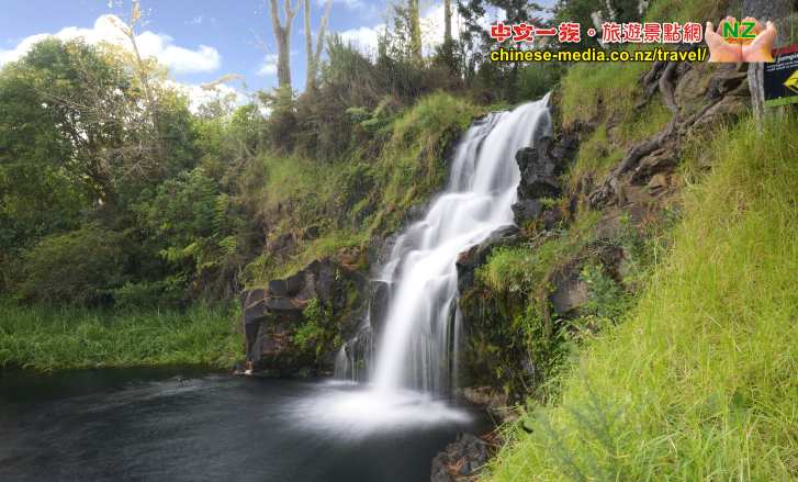 Waitangi Falls 懷唐義瀑布 Waiuku 懷烏庫附近