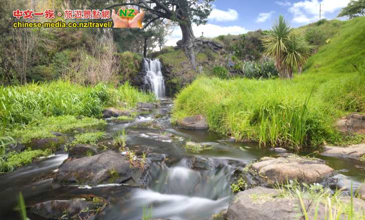 Waitangi Falls 懷唐義瀑布 Waiuku 懷烏庫附近