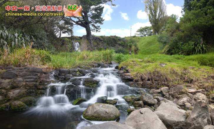 Waitangi Falls 懷唐義瀑布 Waiuku 懷烏庫附近