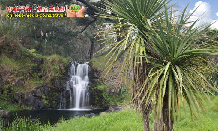 Waitangi Falls 懷唐義瀑布 Waiuku 懷烏庫附近