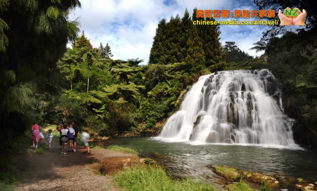 Karangahake Gorge Owharoa Falls  卡朗加哈科峽谷  沃華諾瀑布