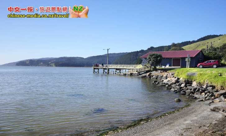 Port Waikato Wharf 碼頭 釣魚 懷卡托港 Sand Dunes Sunset Beach 日落灘