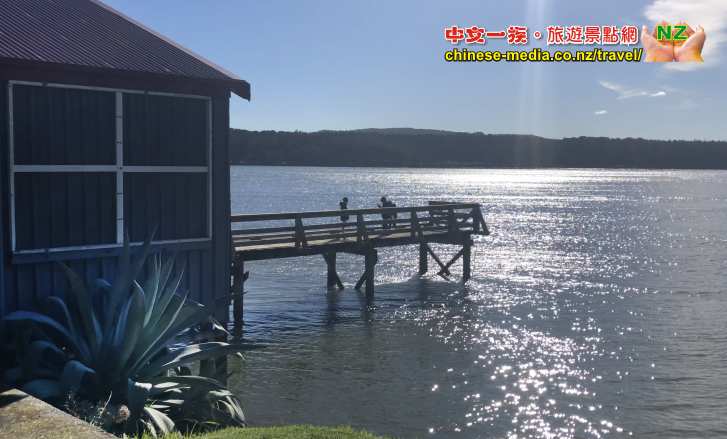 Port Waikato Wharf 碼頭 釣魚 懷卡托港 Sand Dunes Sunset Beach 日落灘