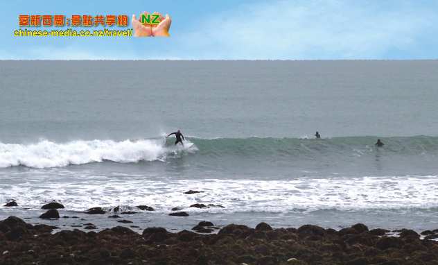 Raglan 雷格蘭 Ngarunui 恩加魯努伊灘  Manu Bay 馬滑浪衝浪