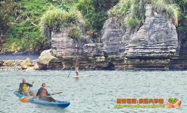 Raglan 雷格蘭 Pancake Rocks 千層薄餅岩船遊 Te Akau Wharf Rd