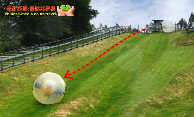 Zorb 坡滾人球世界首創發源地 Rotorua 羅托魯瓦