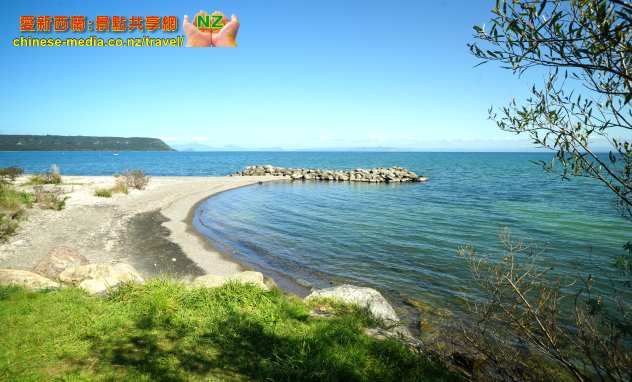 Taupo 濤波 世界釣鱒魚之都 Waitahanui 熱門釣鱒魚勝地