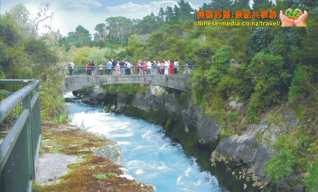 Taupo Huka Falls 胡卡瀑布 
