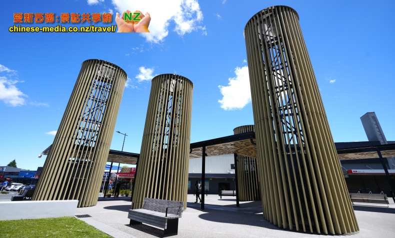 Tokoroa Talking Poles 圖客魯瓦鎮說話標桿