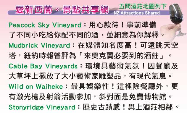 Waiheke Island 懷希基島激流島 品酒 試葡萄酒 Tasting