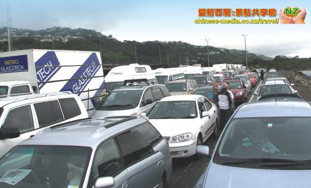 Wellington, Interislander Ferry 橫渡南北島海峽渡輪