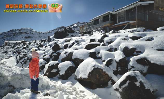  Whakapapa ski field 娃卡帕帕 全國最大滑雪場學滑雪