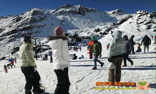  Whakapapa ski field 娃卡帕帕 全國最大滑雪場學滑雪