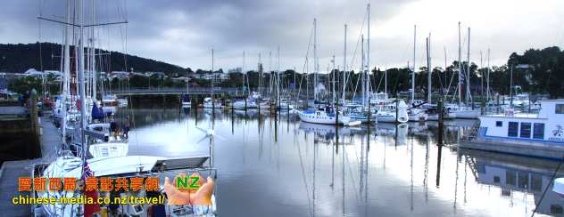 Whangarei City Centre Town Basin  方加雷 遊艇碼頭 商業村 遊客街