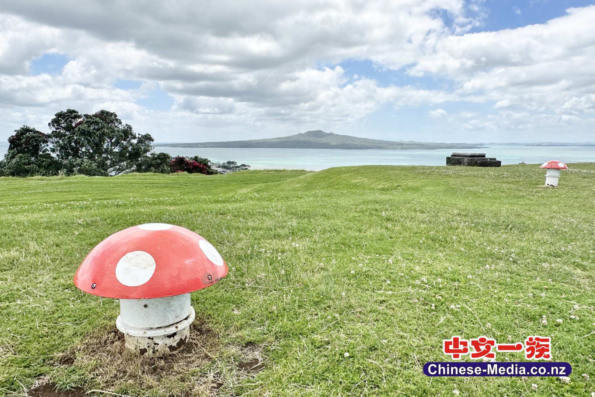 Devonport, 德文港, Disappearing Guns, 隱形大炮 , Mount Victoria , 維多利亞山, Victoria Road ,          中文一族傳媒新西蘭旅遊景點