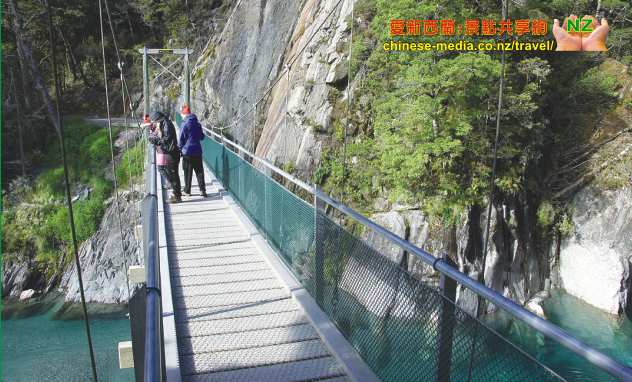 West Coast Haast Blue Pools 哈斯特高速 藍池步道