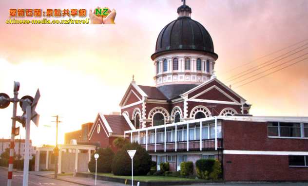 Invercargill Landmark St. Mary's Basilica & Water Tower 因弗卡吉爾 聖瑪莉大教堂 水塔