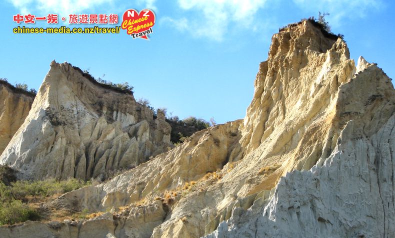 Omarama Clay Cliffs Quailburn 粘土絕壁