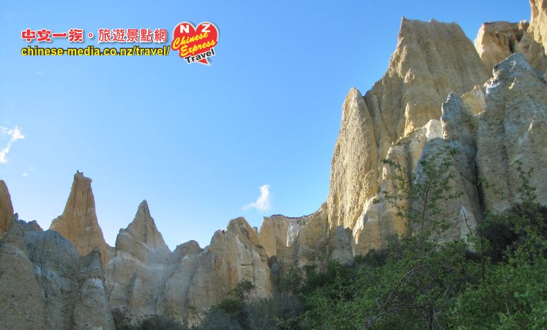 Omarama Clay Cliffs Quailburn 粘土絕壁