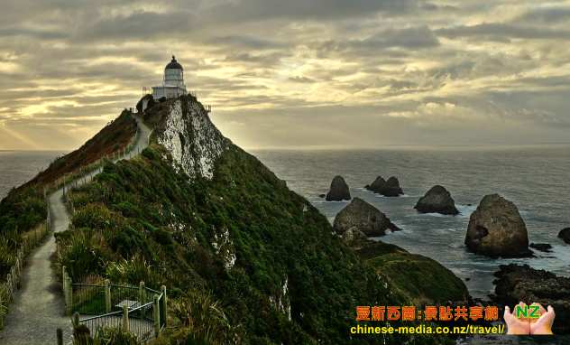Owaka, Nugget Point Lighthouse 金塊角燈塔