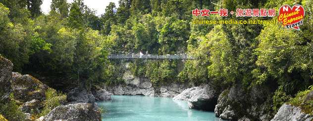 West Coast Hokitika Gorge 霍基蒂卡峽谷 吊橋 步道